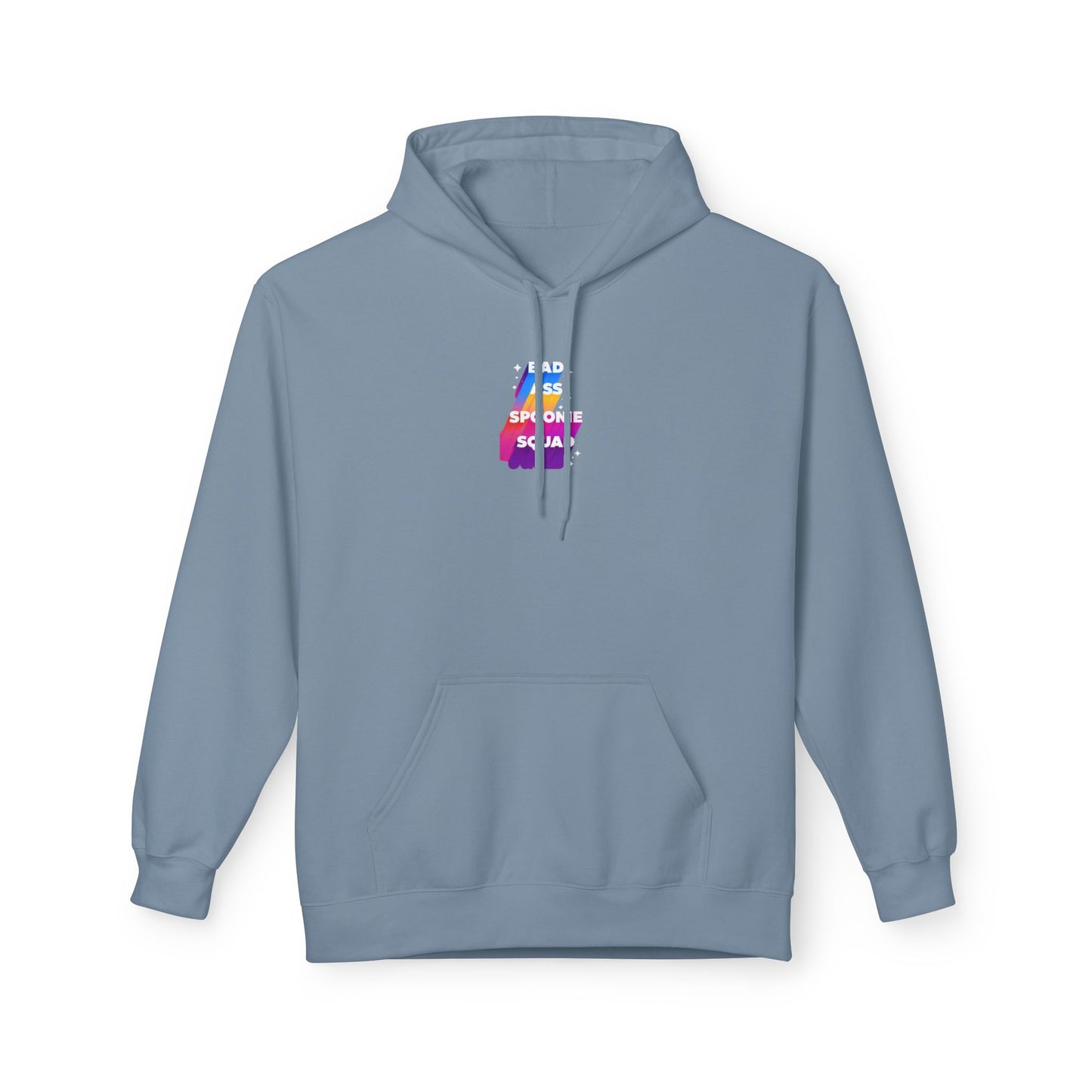 Autoimmune Disease - "Bad Ass Spoonie's Squad" Unisex Fleece Hoodie