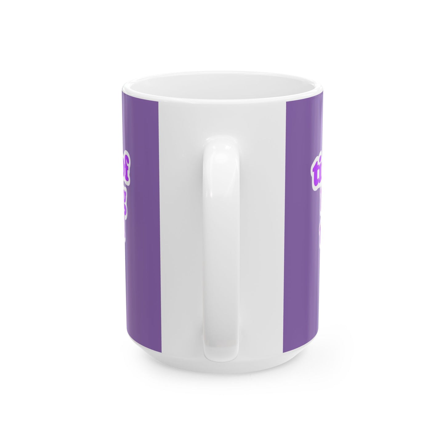 Autoimmune Disease Inspirational Ceramic Mug - "tired of being tired" (11oz & 15oz)