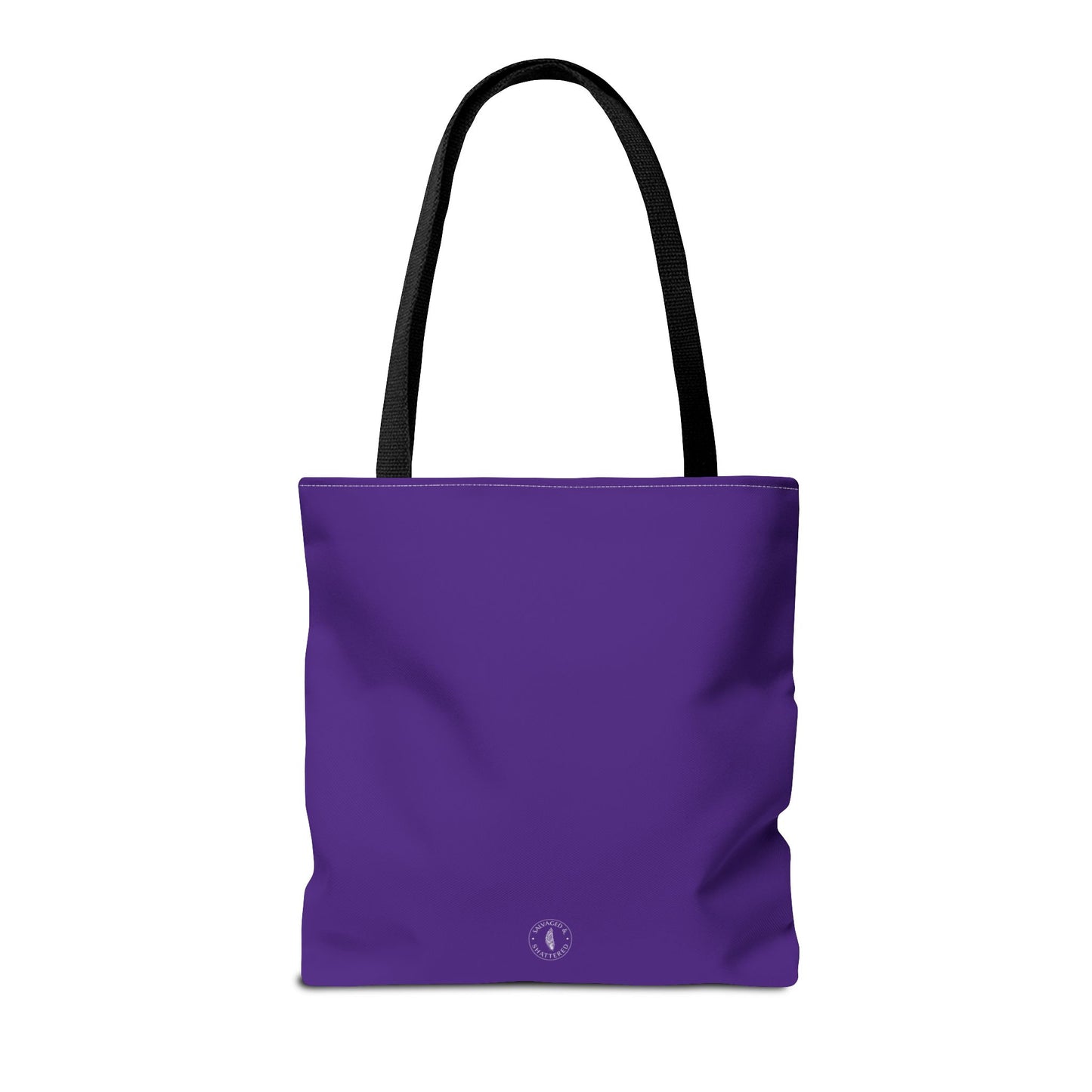 Autoimmune Disease Awareness Tote Bag - "Bad Ass Spoonie Squad" (Purple)