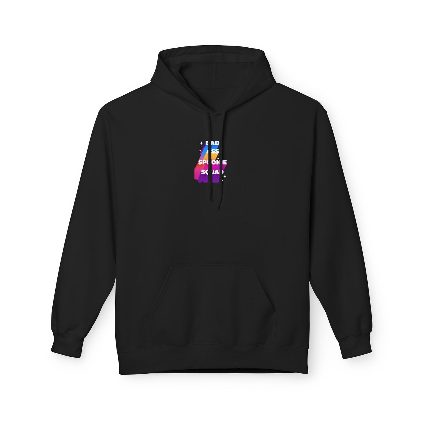 Autoimmune Disease - "Bad Ass Spoonie's Squad" Unisex Fleece Hoodie