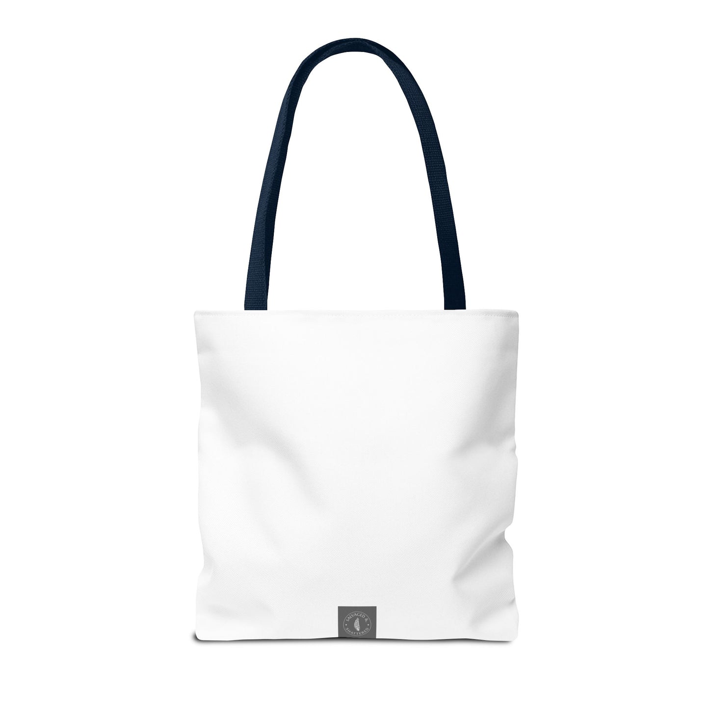 Autoimmune Disease Awareness Tote Bag - "Bad Ass Spoonie Squad" (White)