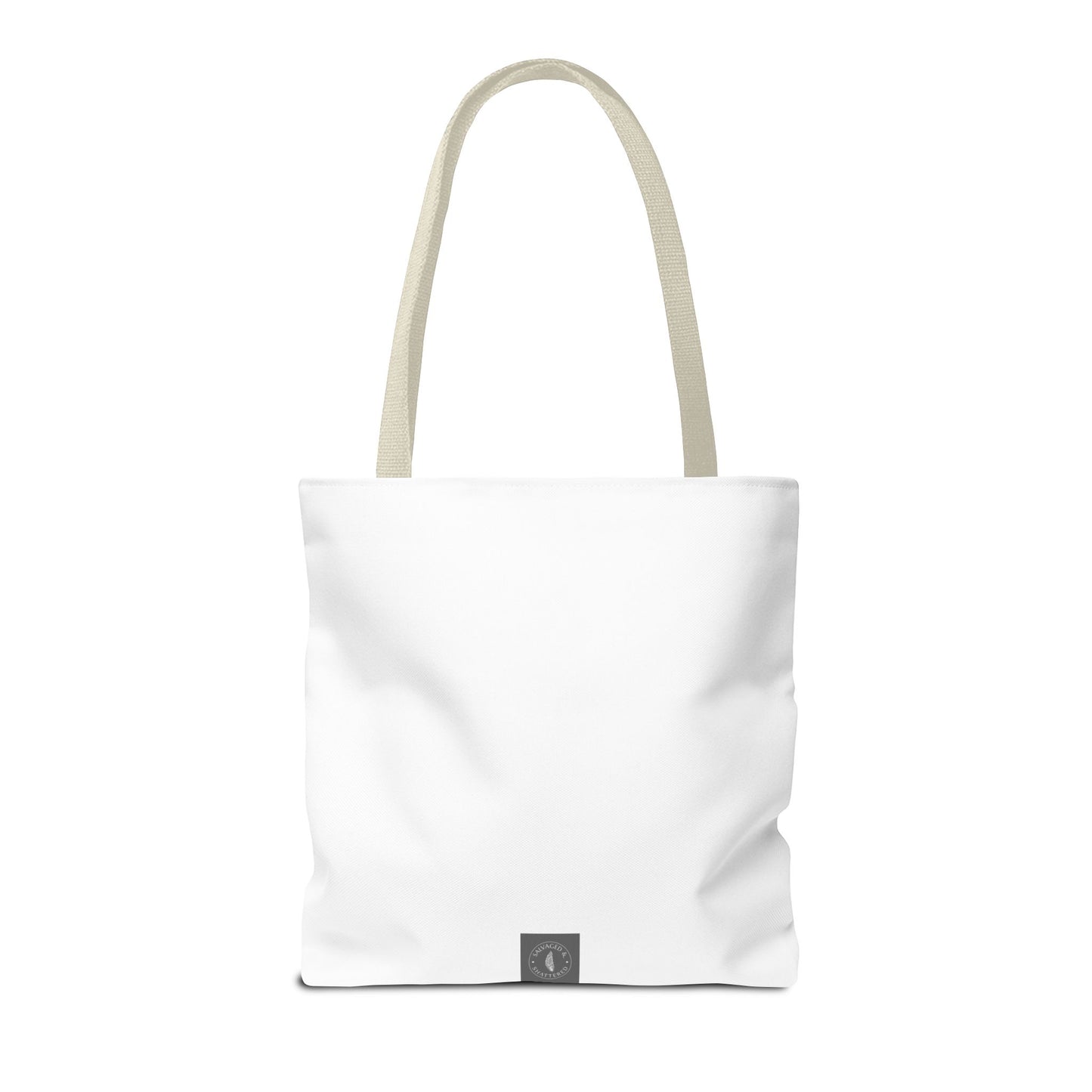 Autoimmune Disease Awareness Tote Bag - "Bad Ass Spoonie Squad" (White)