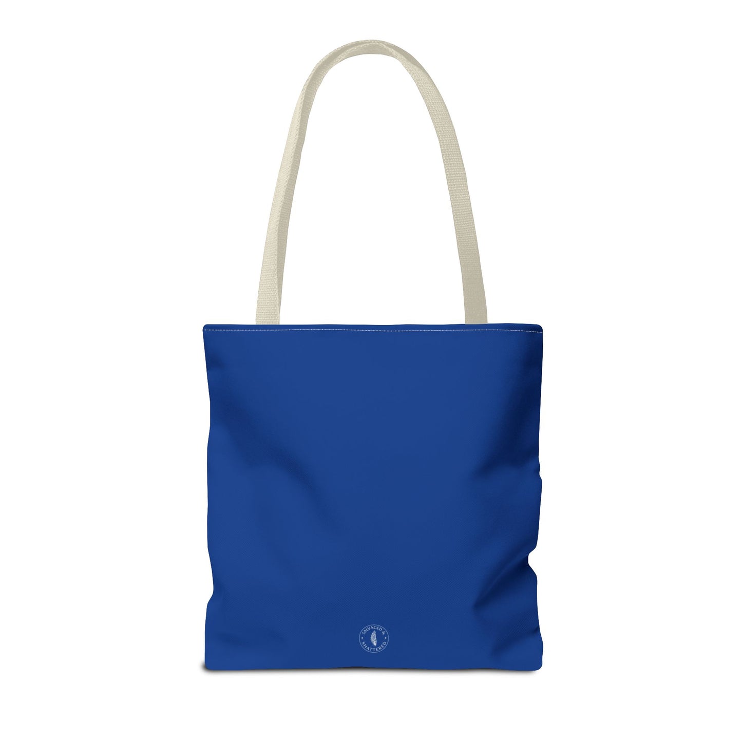 Autoimmune Disease Awareness Tote Bag - "Bad Ass Spoonie Squad" (Dark Blue)