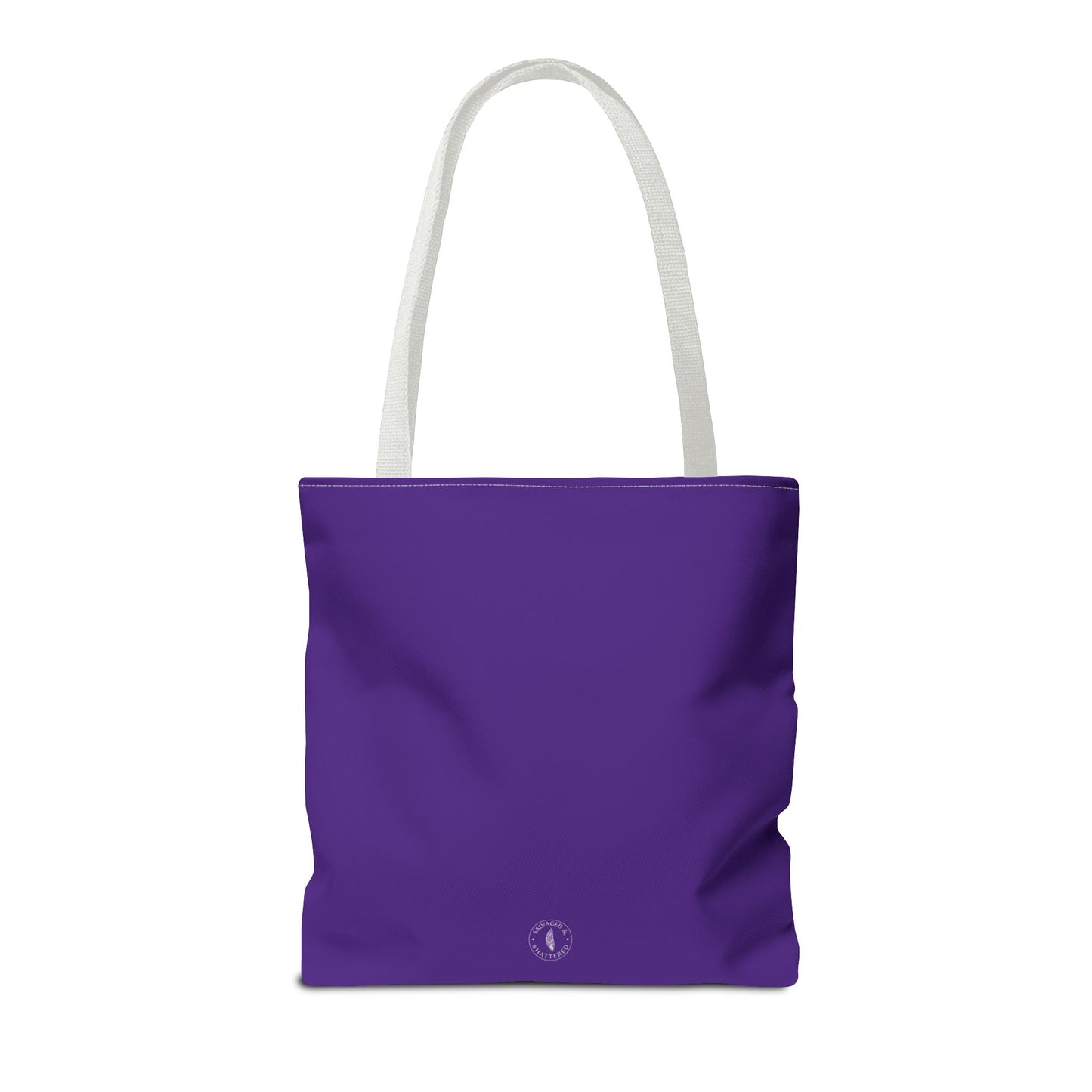 Autoimmune Disease Awareness Tote Bag - "Bad Ass Spoonie Squad" (Purple)