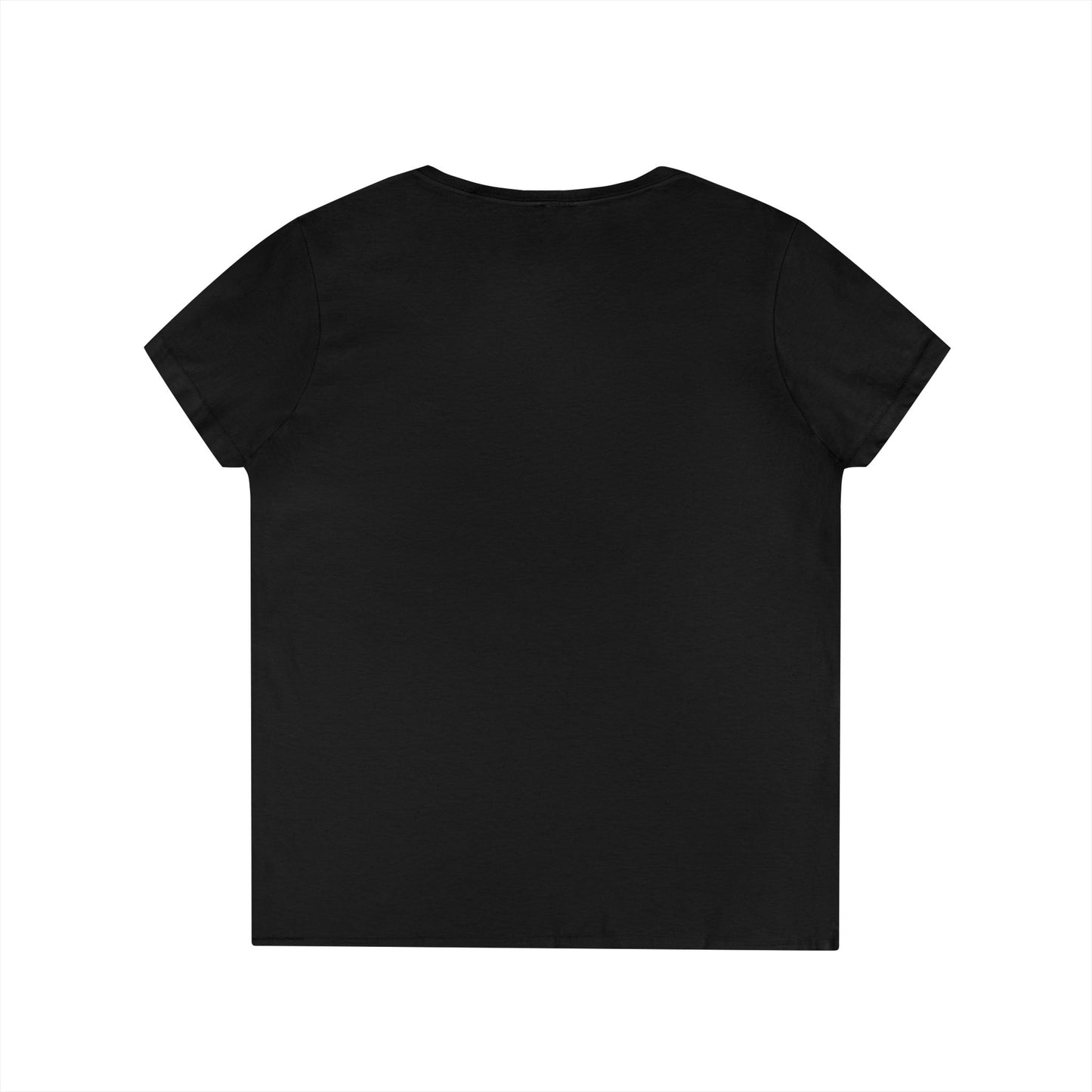 Empowering Ladies' V-Neck T-Shirt - Unstoppable Warrior Design for Sjögren's Awareness (White Font)