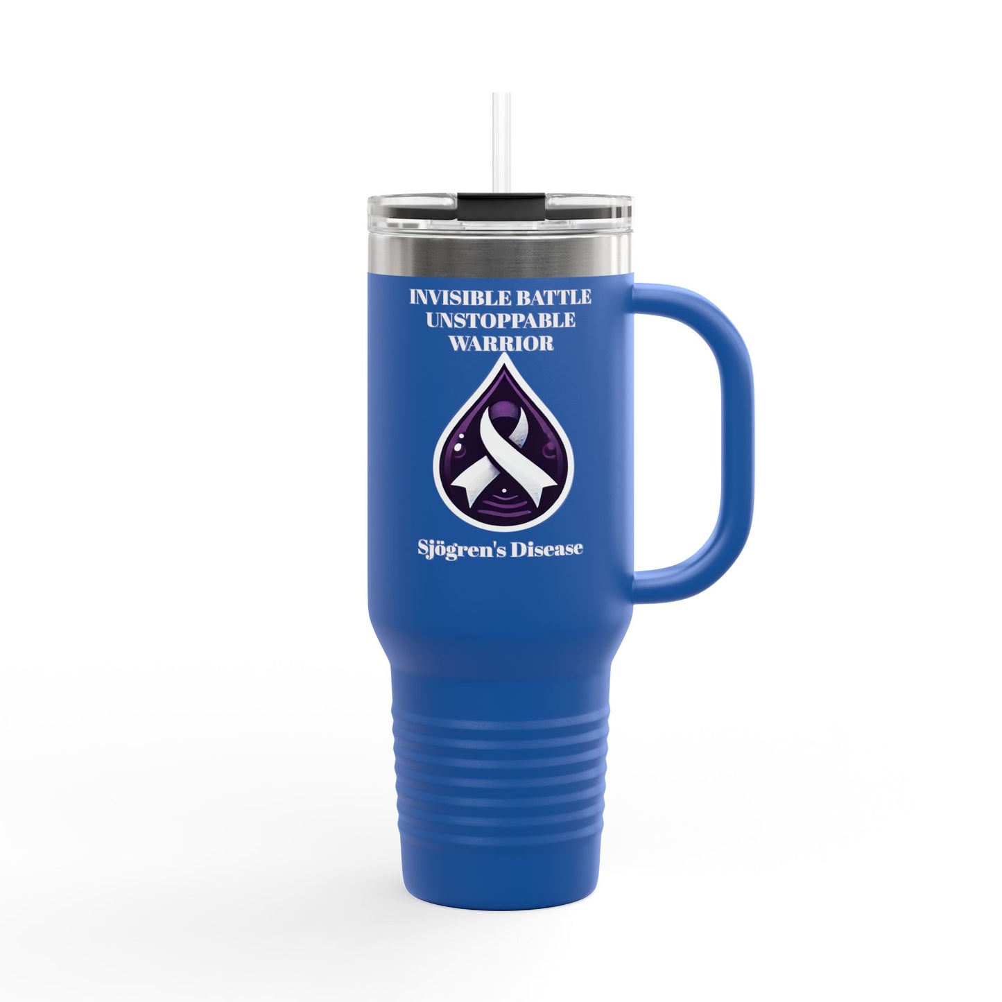 Insulated Travel Mug – Sjögren's Disease Awareness, 40oz