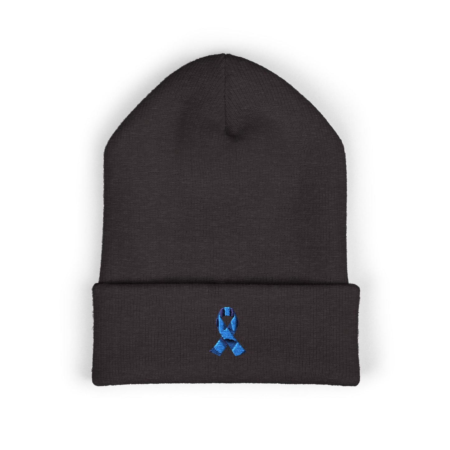 Blue Support Ribbon Classic Cuffed Beanie | Support Awareness & Cause
