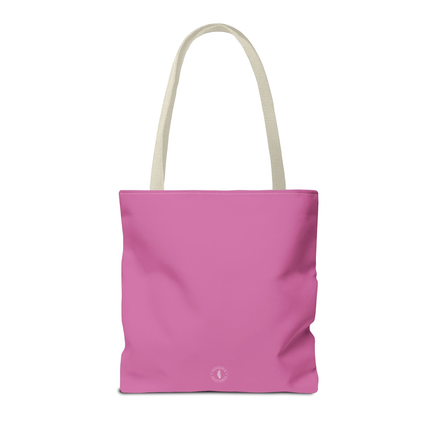 Invisible Battle Unstoppable Warrior Tote Bag - Sjögren's Disease Awareness (Light Pink)