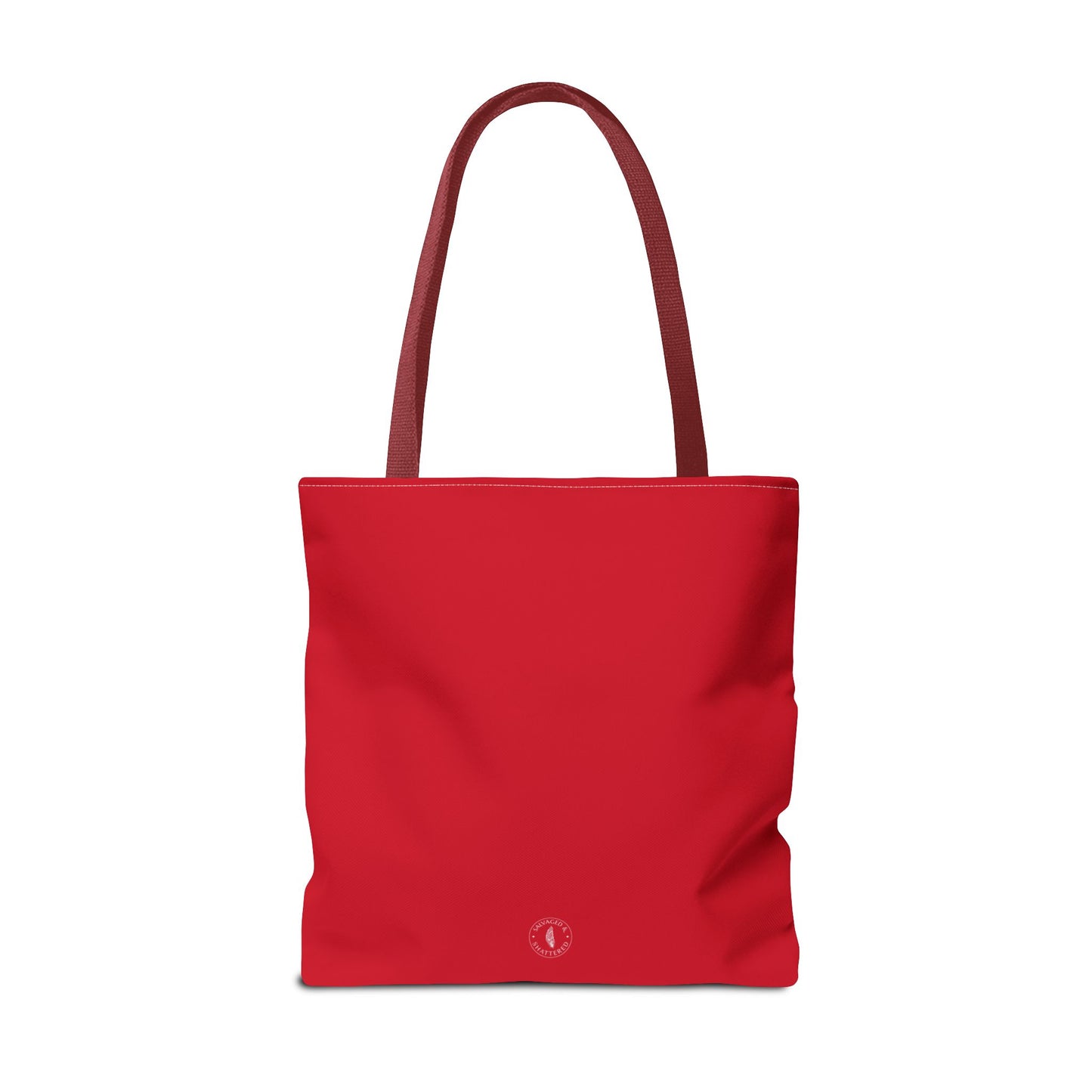 Invisible Battle Unstoppable Warrior Tote Bag - Sjögren's Disease Awareness (Red)