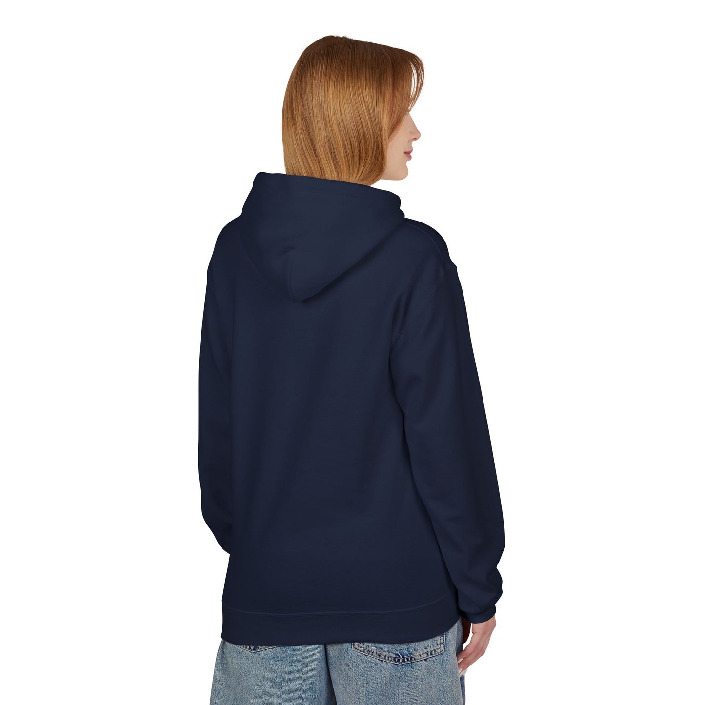 Unisex Fleece Hoodie, Sjögren's Disease - Invisible Battle Unstoppable Warrior (White Font)