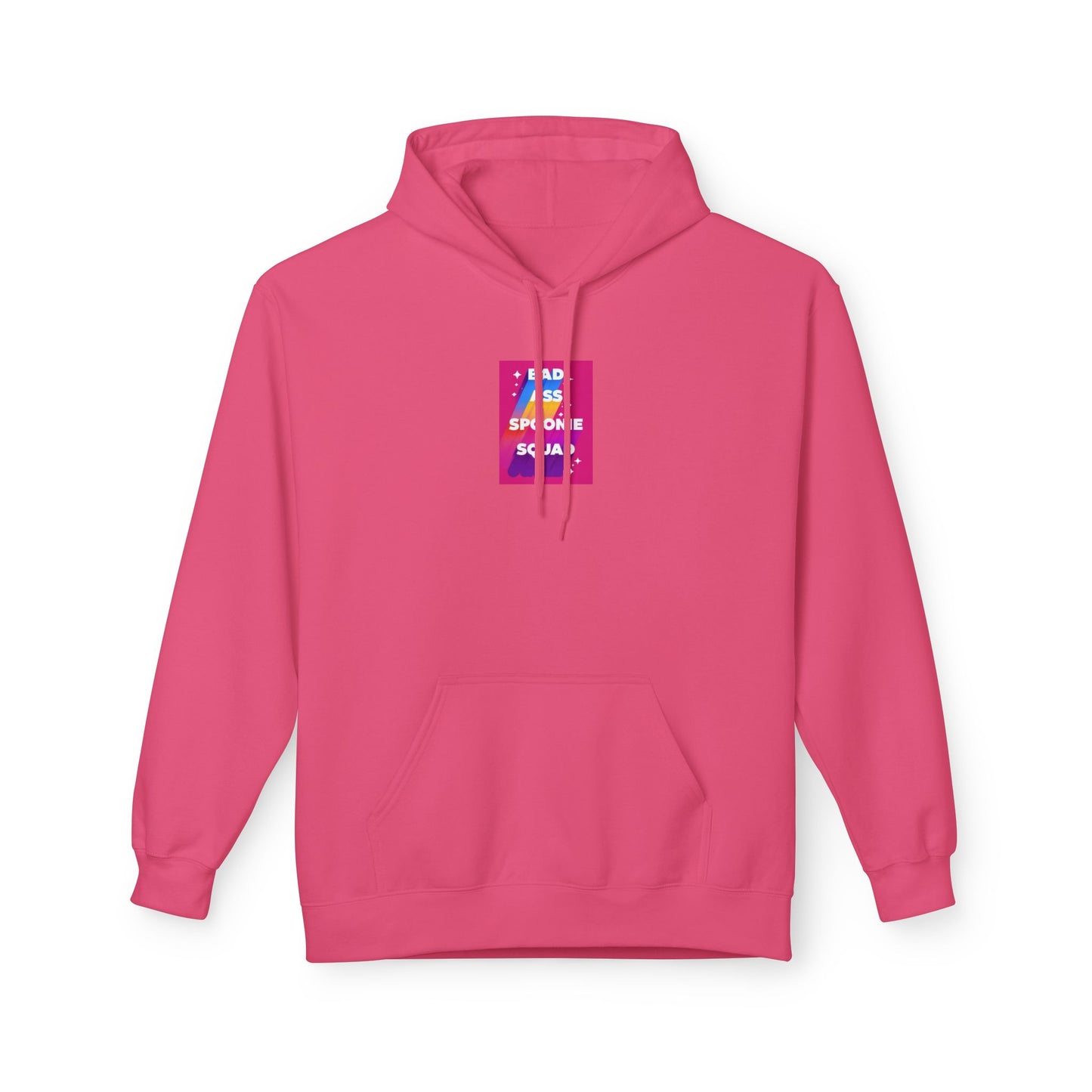 Sjögren's Disease - "Bad Ass Spoonie Squad" Unisex Fleece Hoodie