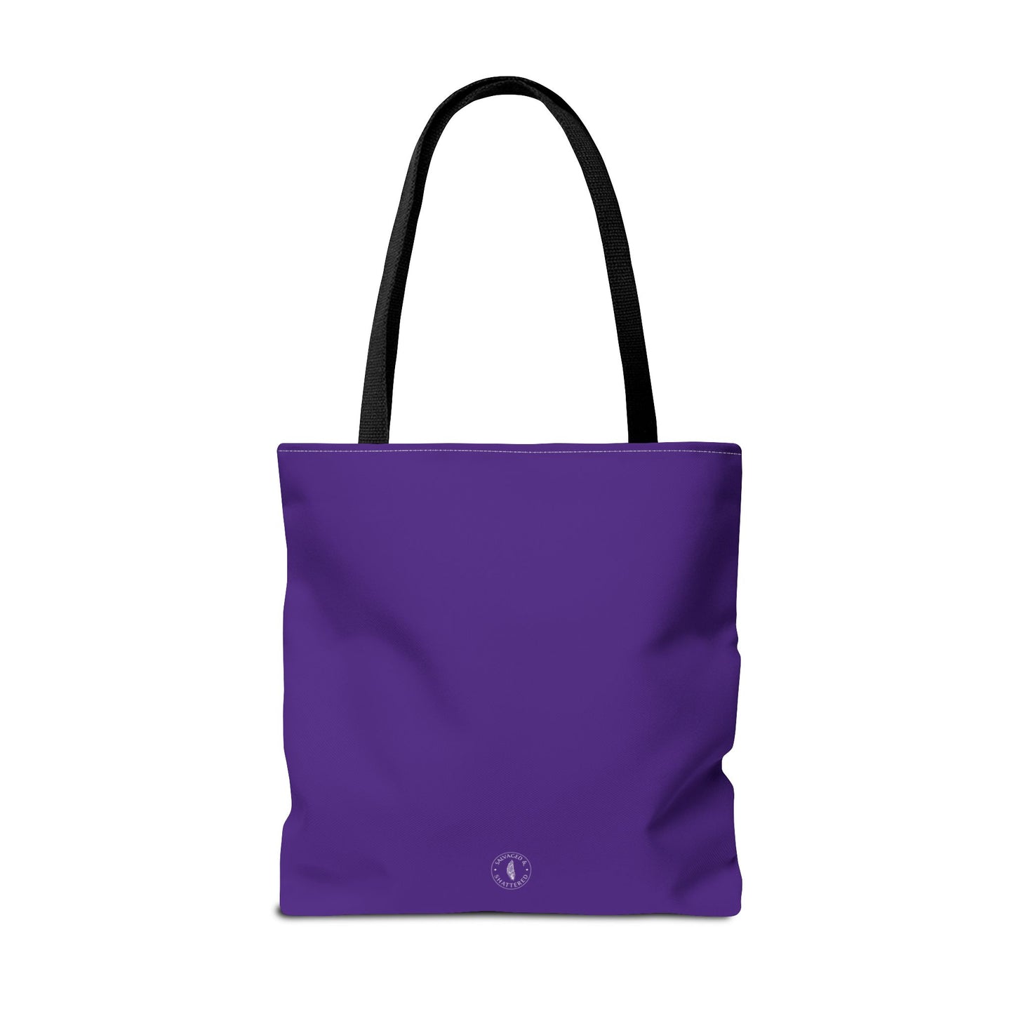 Autoimmune Disease Awareness Tote Bag - "tired of being tired" (Purple)