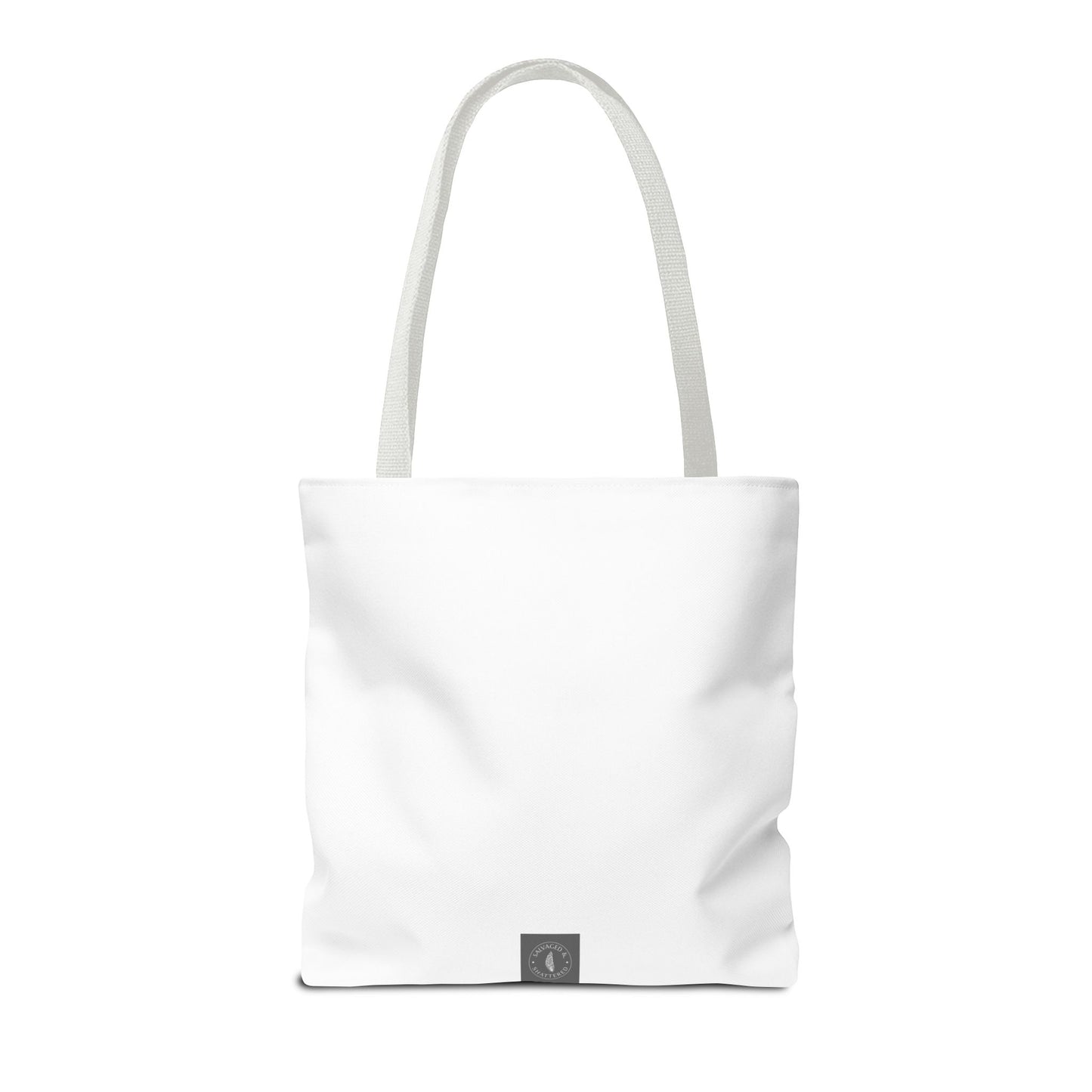 Autoimmune Disease Awareness Tote Bag - "Bad Ass Spoonie Squad" (White)