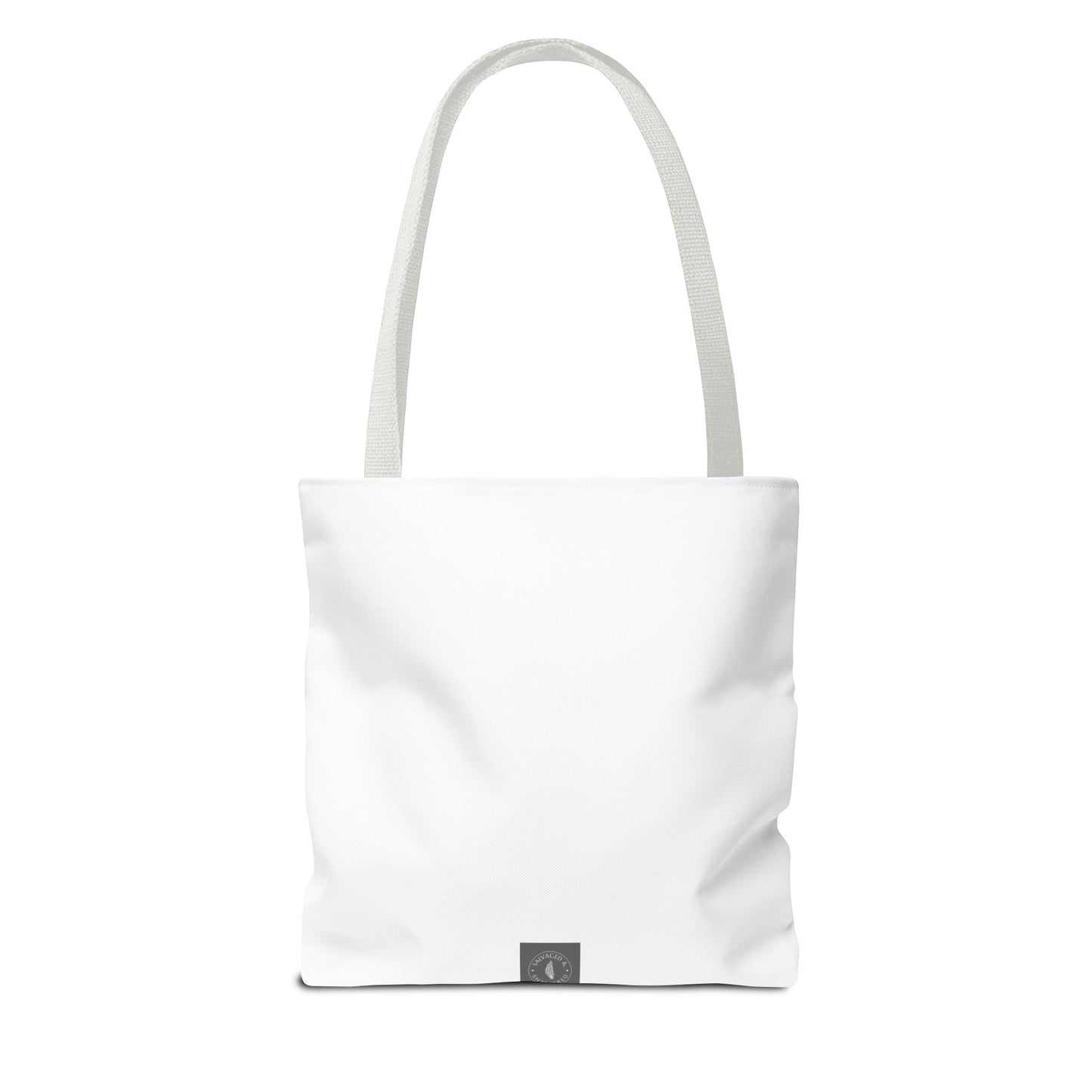 Autoimmune Disease Awareness Tote Bag - "Bad Ass Spoonie Squad" (White)
