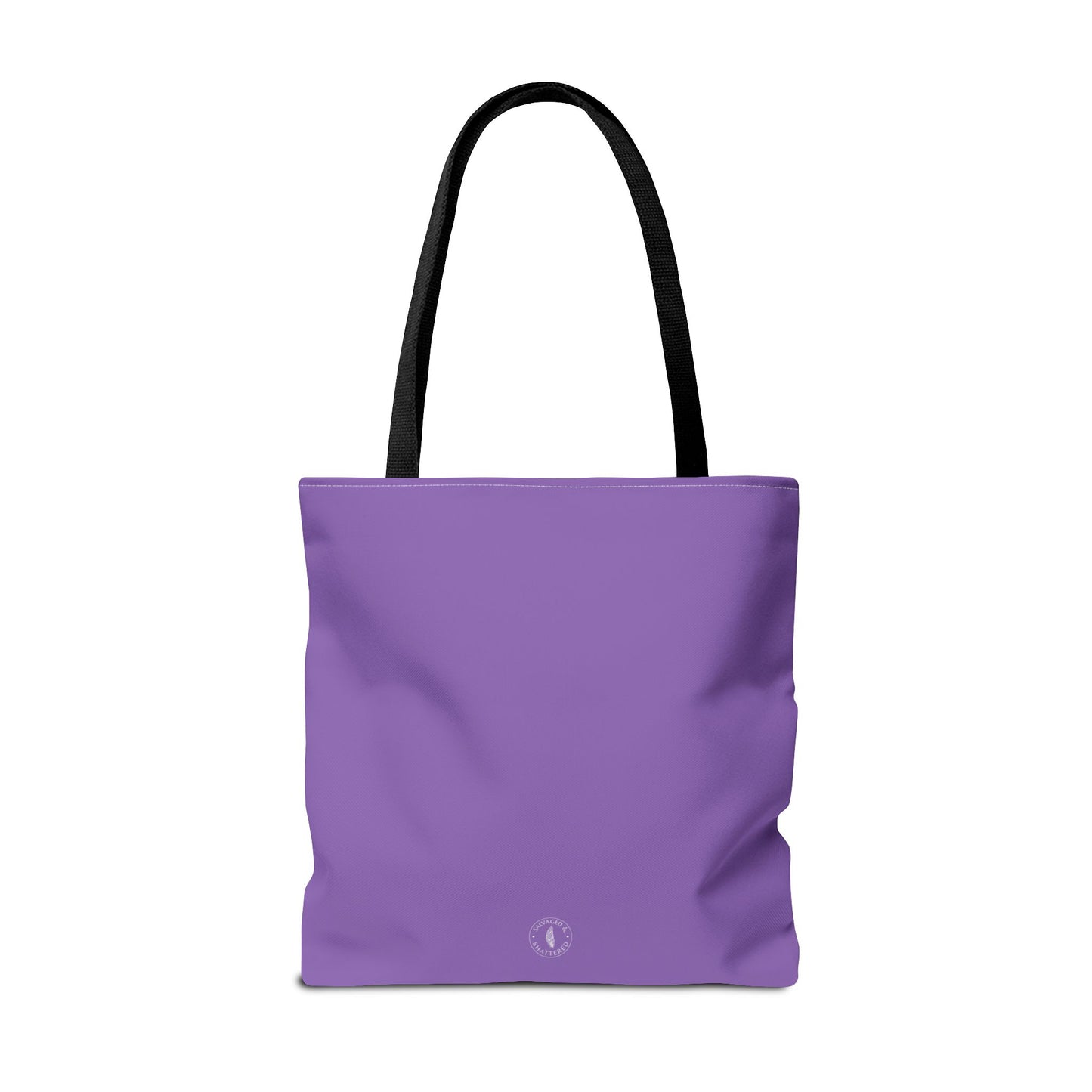 Autoimmune Disease Awareness Tote Bag - "Bad Ass Spoonie Squad" (Light Purple)