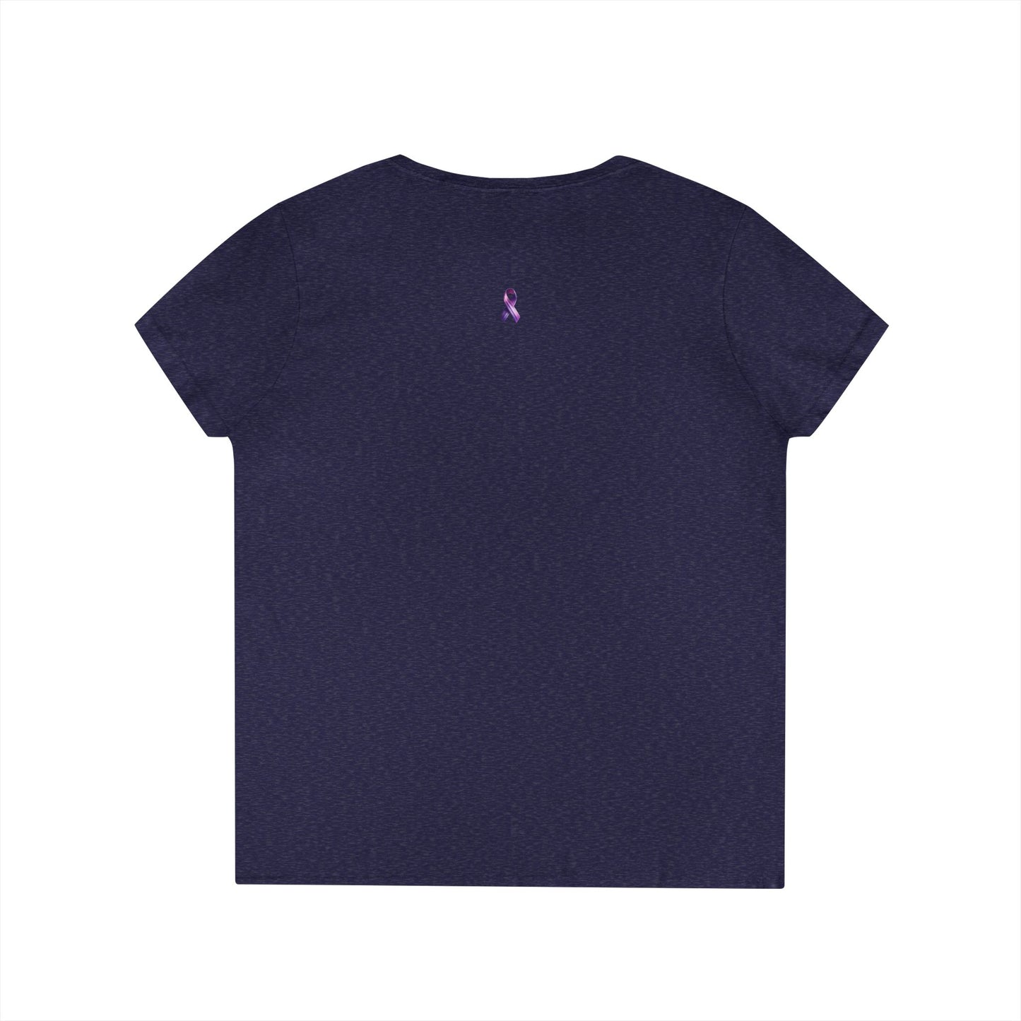 Autoimmune Disease: Empowering Ladies' V-Neck T-Shirt - "tired of being tired"