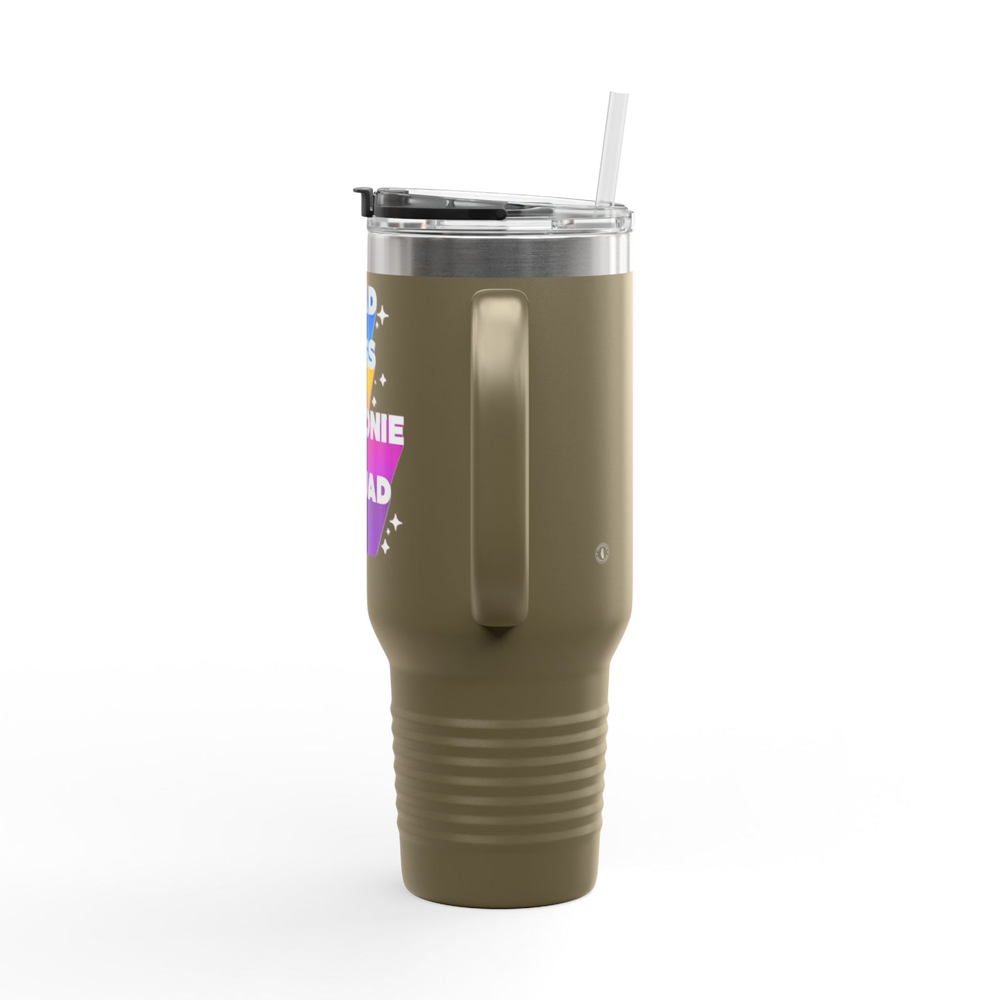 Autoimmune Disease Awareness Insulated Travel Mug – "Bad Ass Spoonie Squad", 40oz