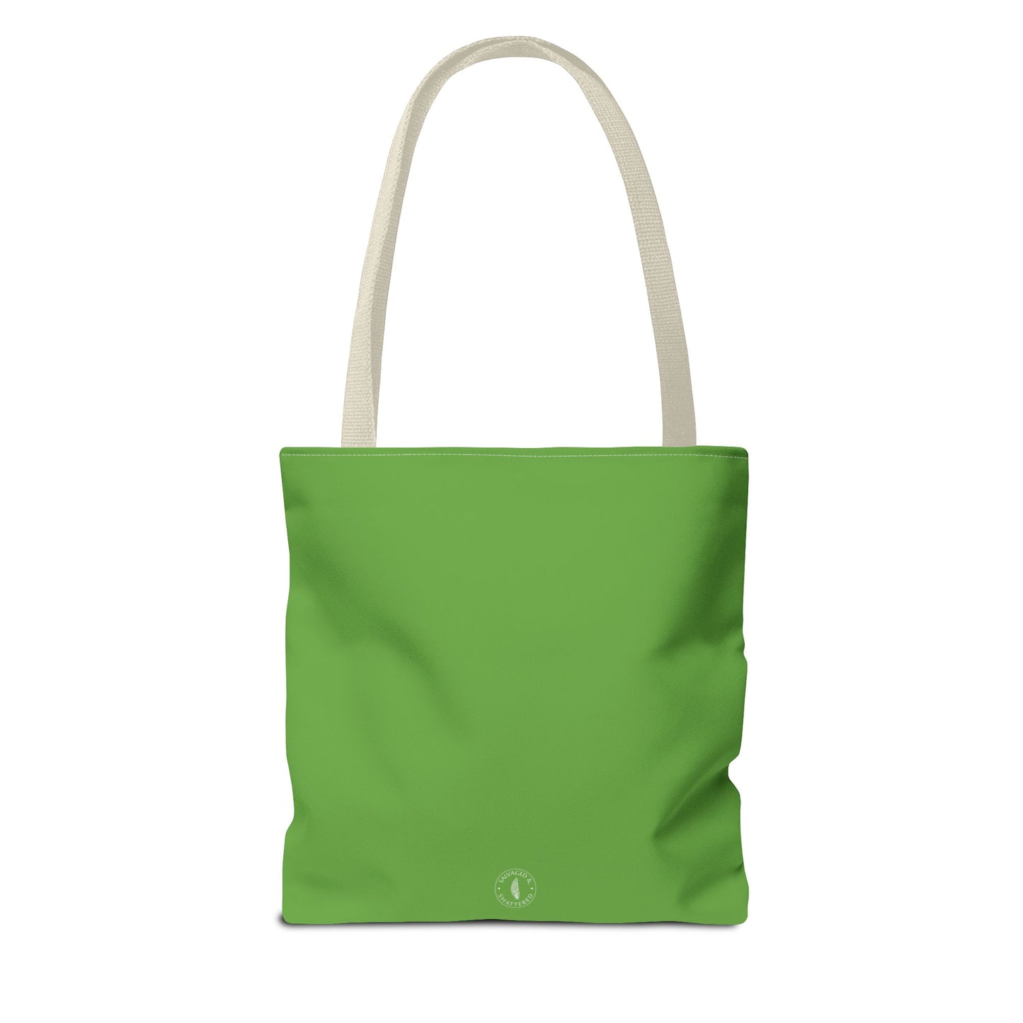 Invisible Battle Unstoppable Warrior Tote Bag - Sjögren's Disease Awareness (Green)