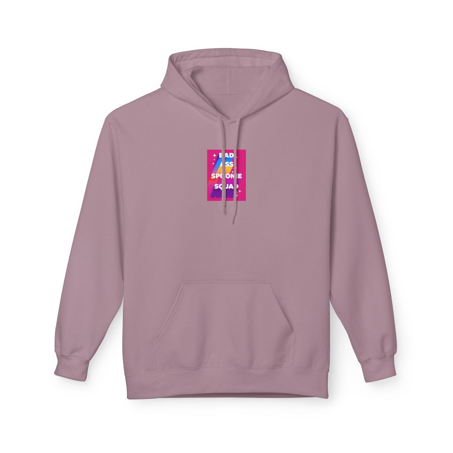 Sjögren's Disease - "Bad Ass Spoonie Squad" Unisex Fleece Hoodie