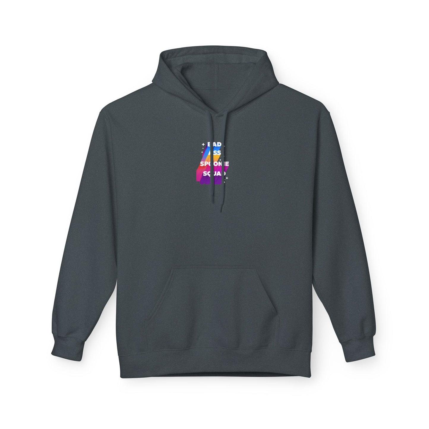 Autoimmune Disease - "Bad Ass Spoonie's Squad" Unisex Fleece Hoodie