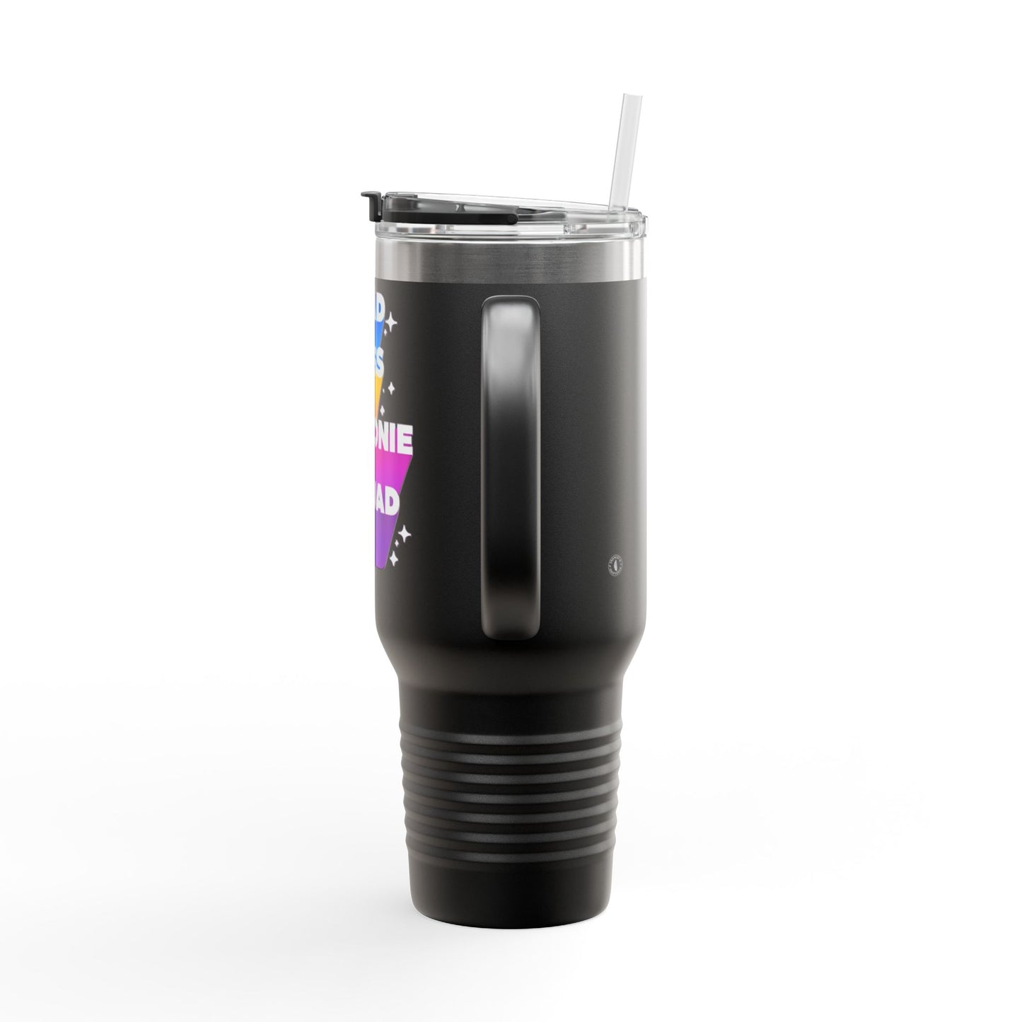 Autoimmune Disease Awareness Insulated Travel Mug – "Bad Ass Spoonie Squad", 40oz