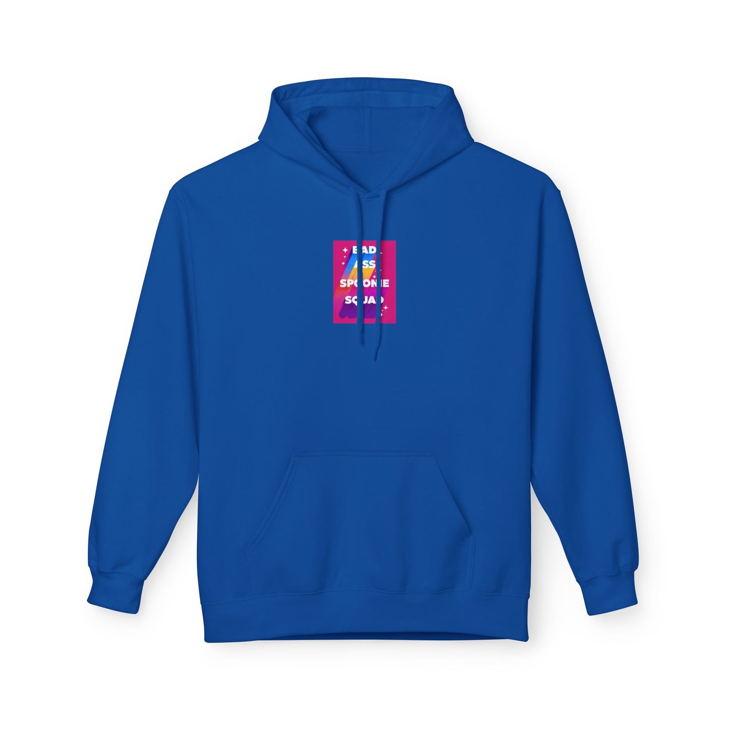 Sjögren's Disease - "Bad Ass Spoonie Squad" Unisex Fleece Hoodie